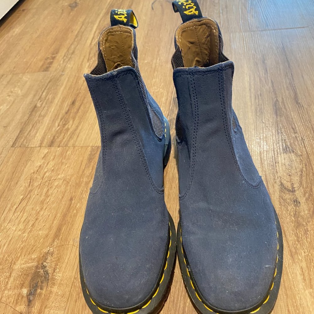 Dr.Martens Blue Boots for Men
